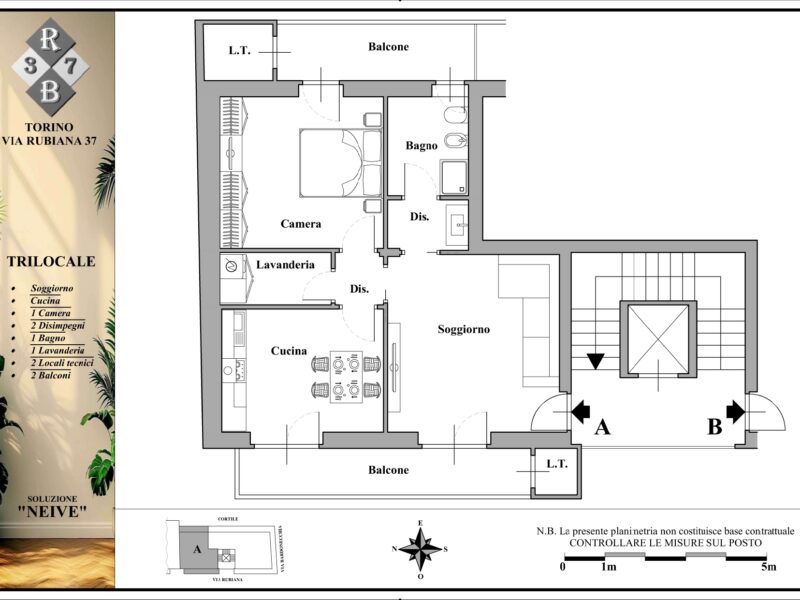 Trilocale “Neive”