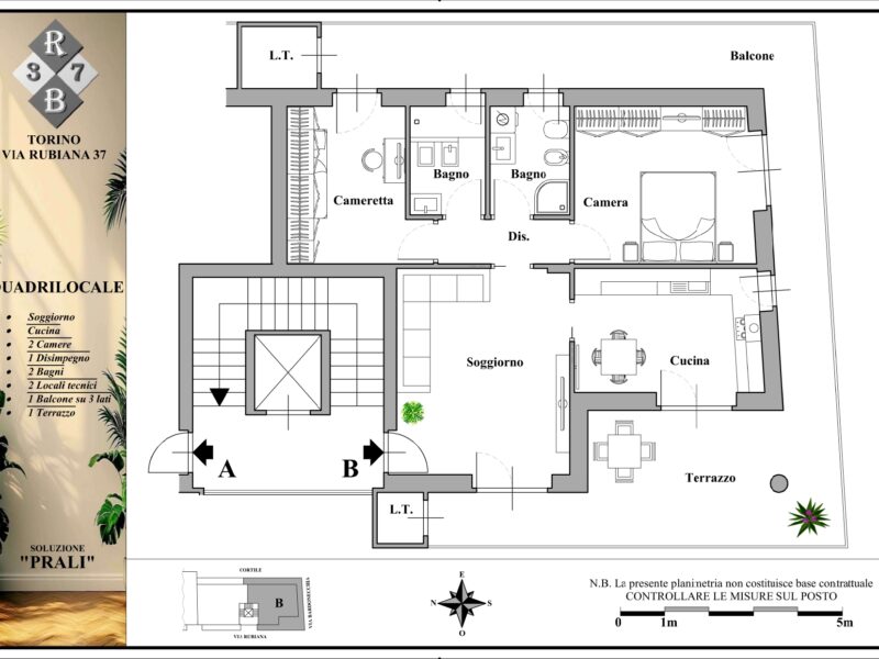 Quadrilocale “Prali”